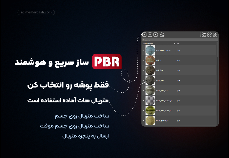 ساخت متریا PBR با Zeus